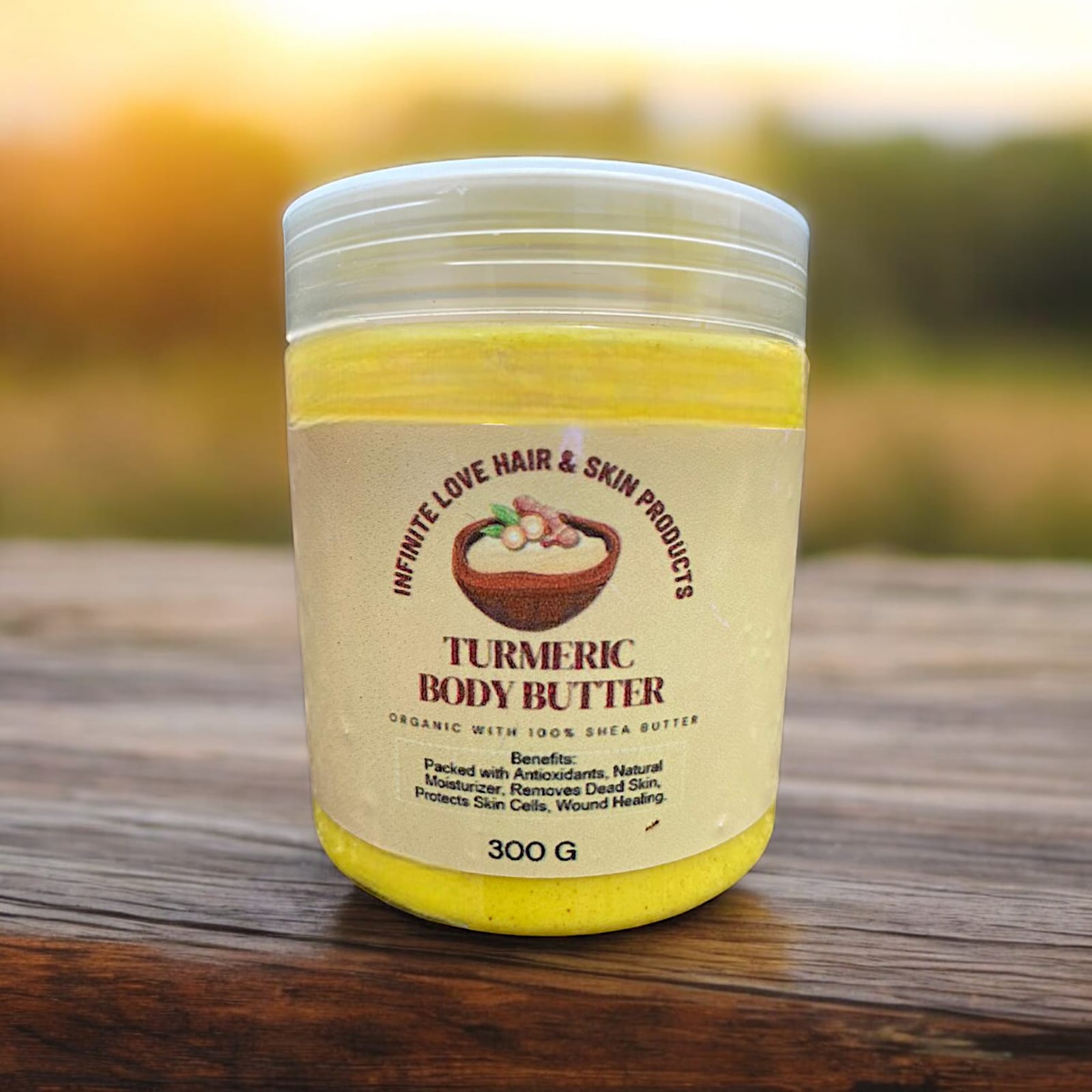 TURMERIC BODY BUTTER 500G